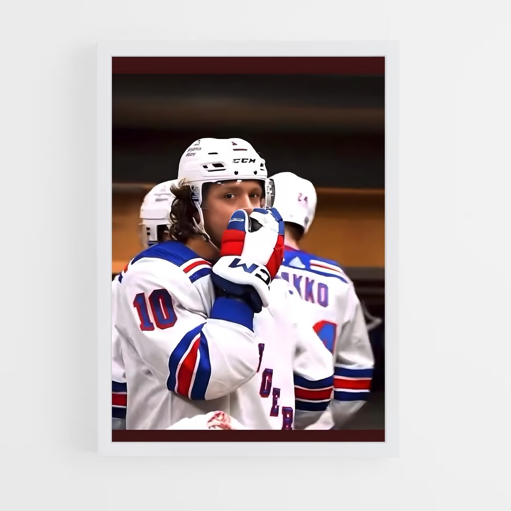 Poster L'Étreinte de l'Hockey – affiche Hockey sur glace (vue 3)